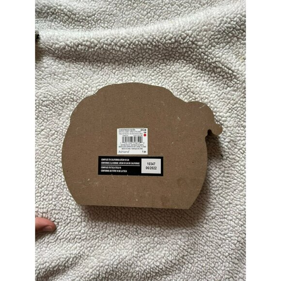 3 for $15 - Ashland North Pole Journey 6" Small Wooden Tabletop Decor Brand New - Picture 2 of 3
